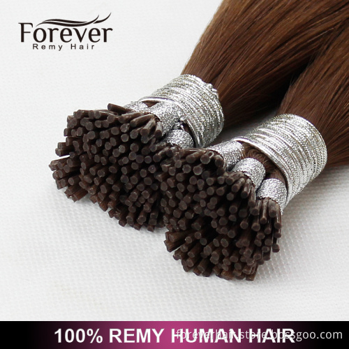 Forever high quality Full cutical cheap 8 to 30 inch 100 Brazilian remy human ombre i tip hair extension for cheap